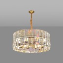 Ritz - Small Tile Circle Chandelier